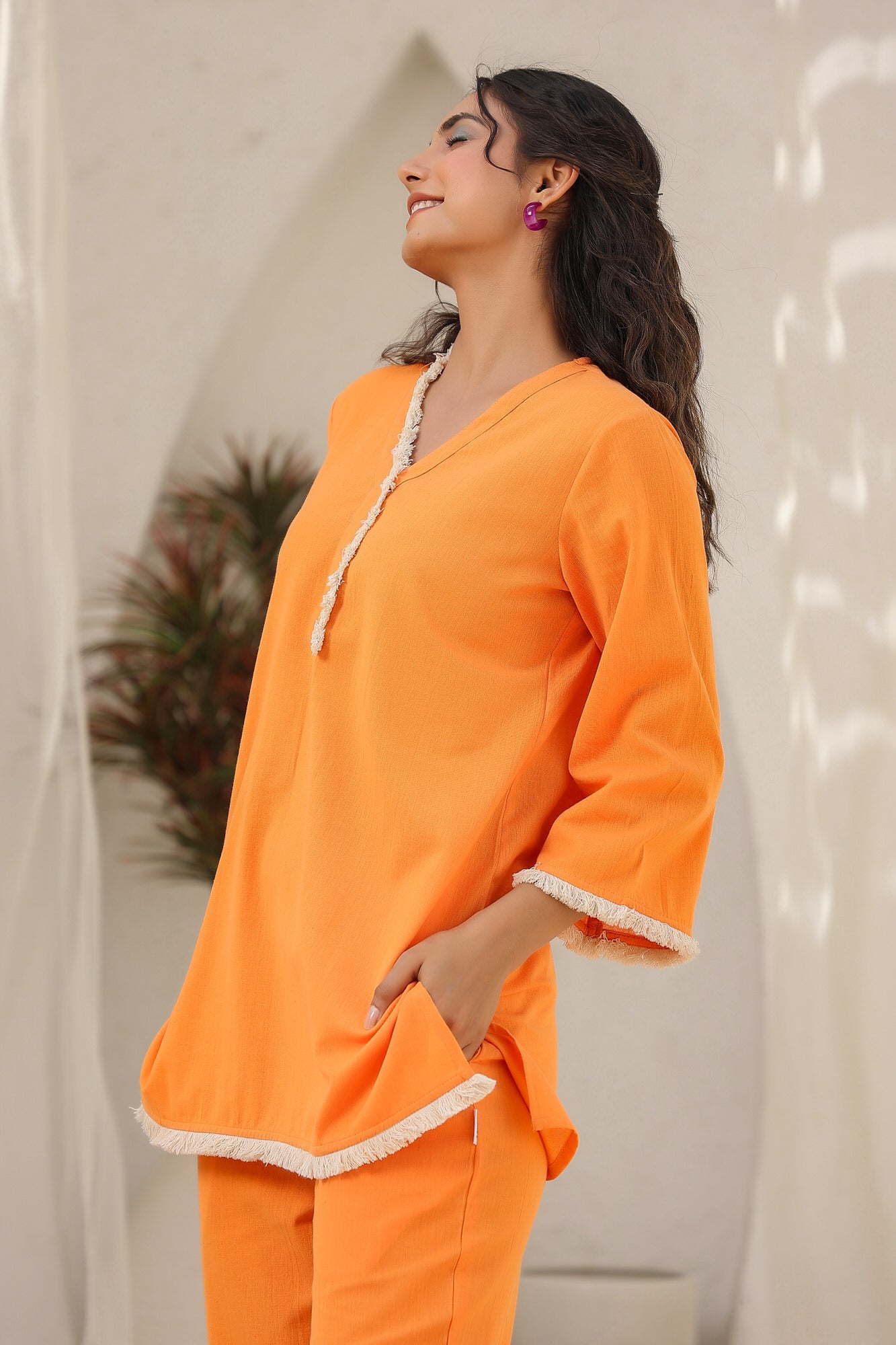 Clementine Cotton Flex Co-ord Set