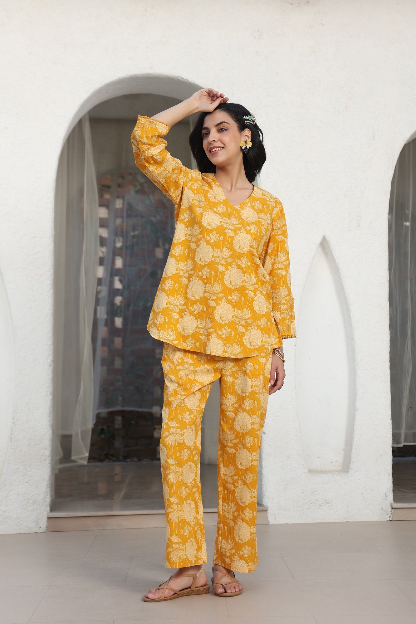 Honey Muse Cotton Flex Co-ord Set