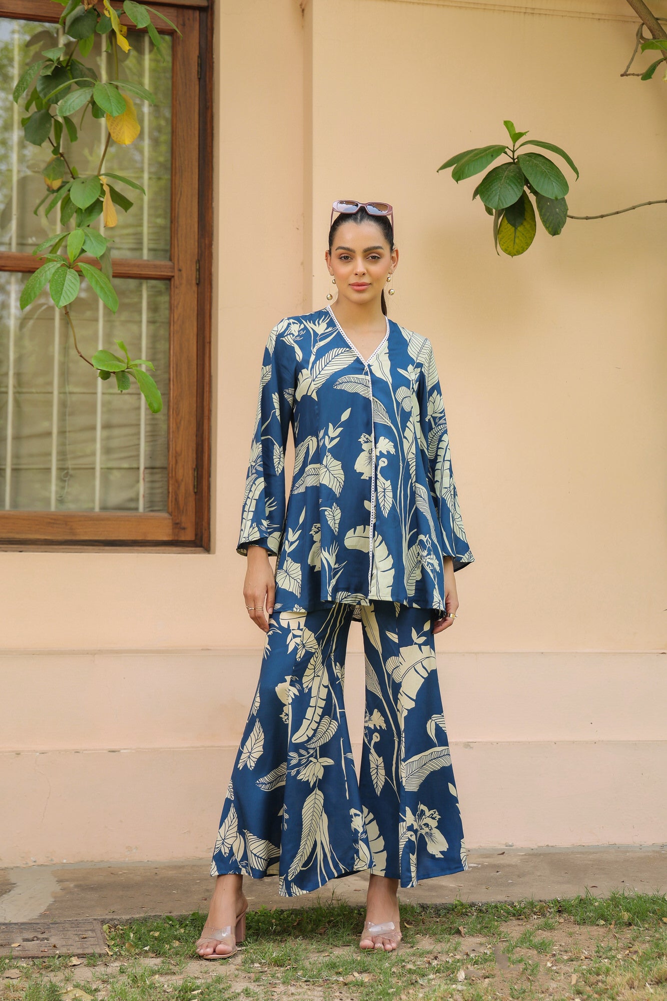 Lunaria Russian Silk Co-ord Set