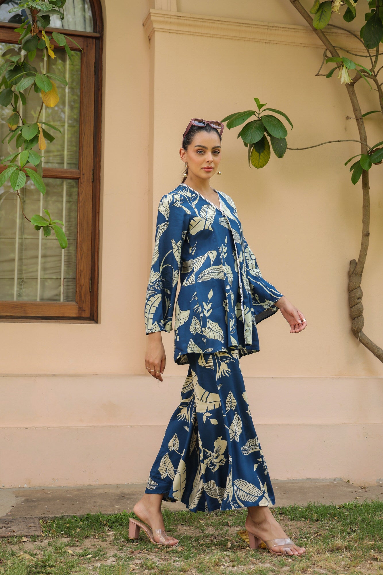 Lunaria Russian Silk Co-ord Set