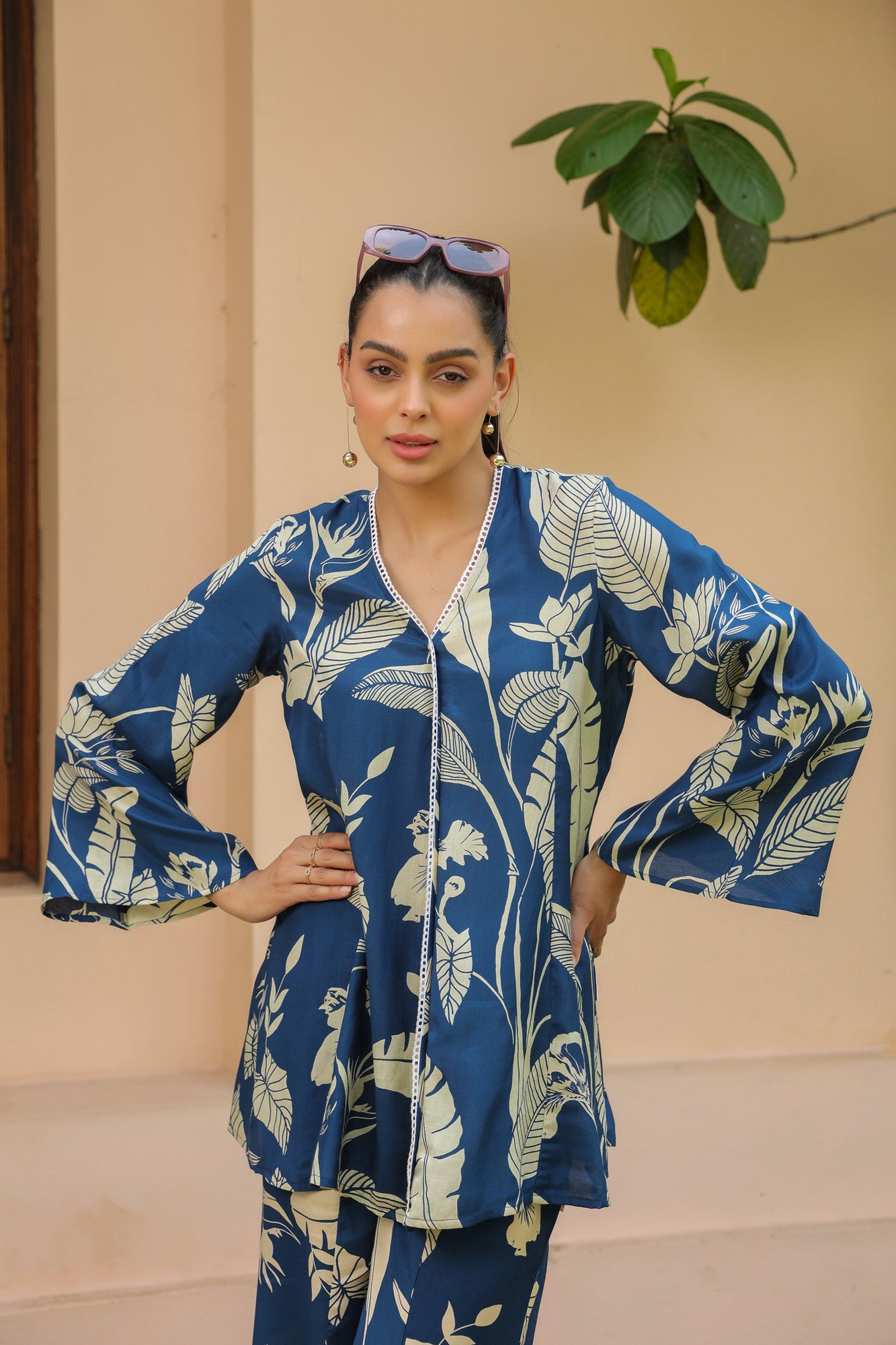 Lunaria Russian Silk Co-ord Set