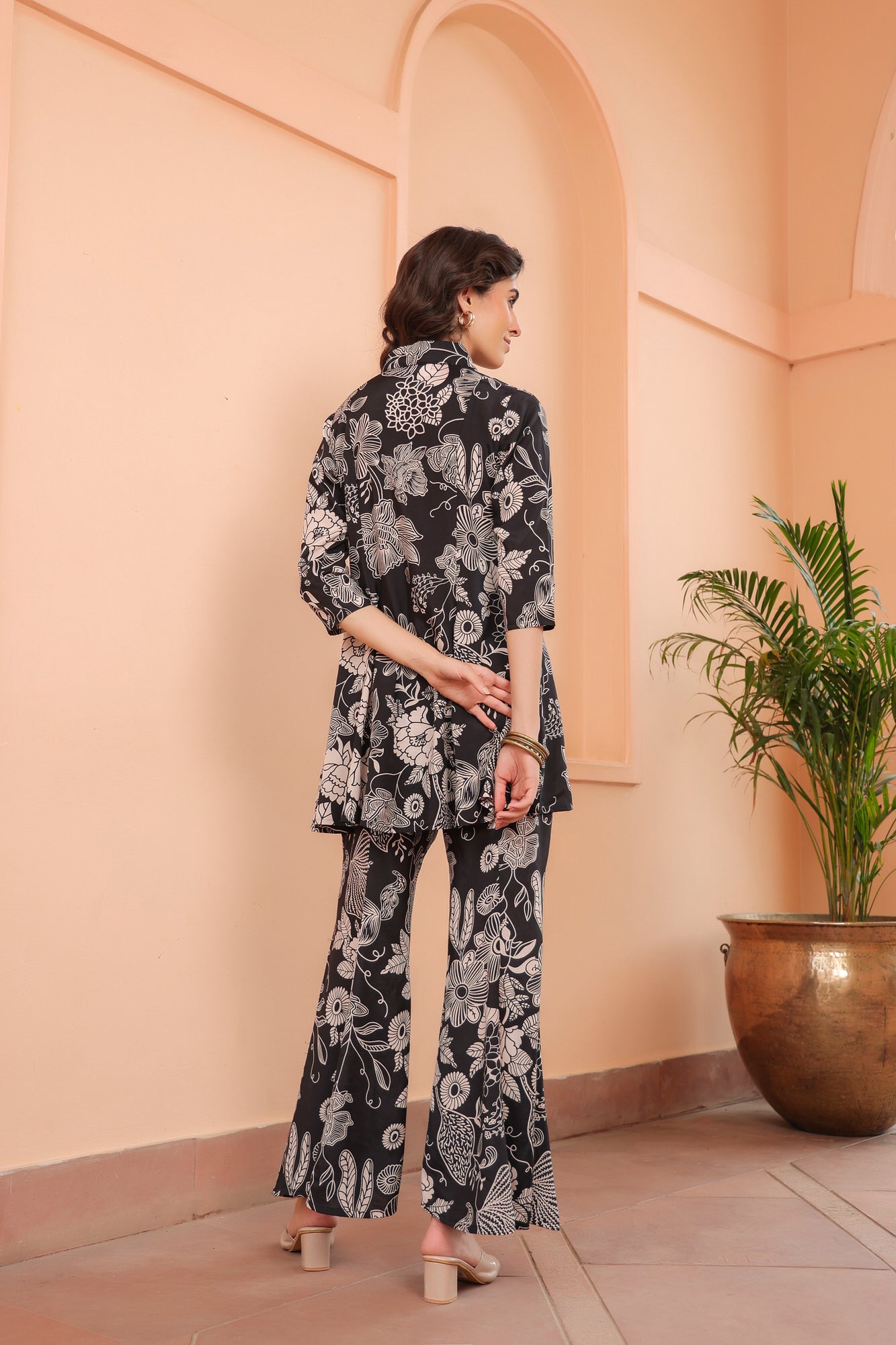 Gothic Garden Russian Silk Co-ord Set