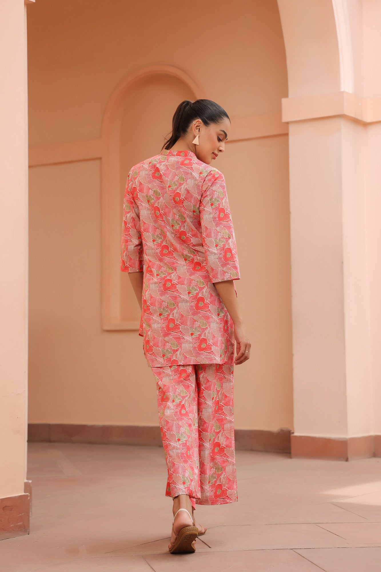 Pinstripe Paradise Cotton Co-ord Set