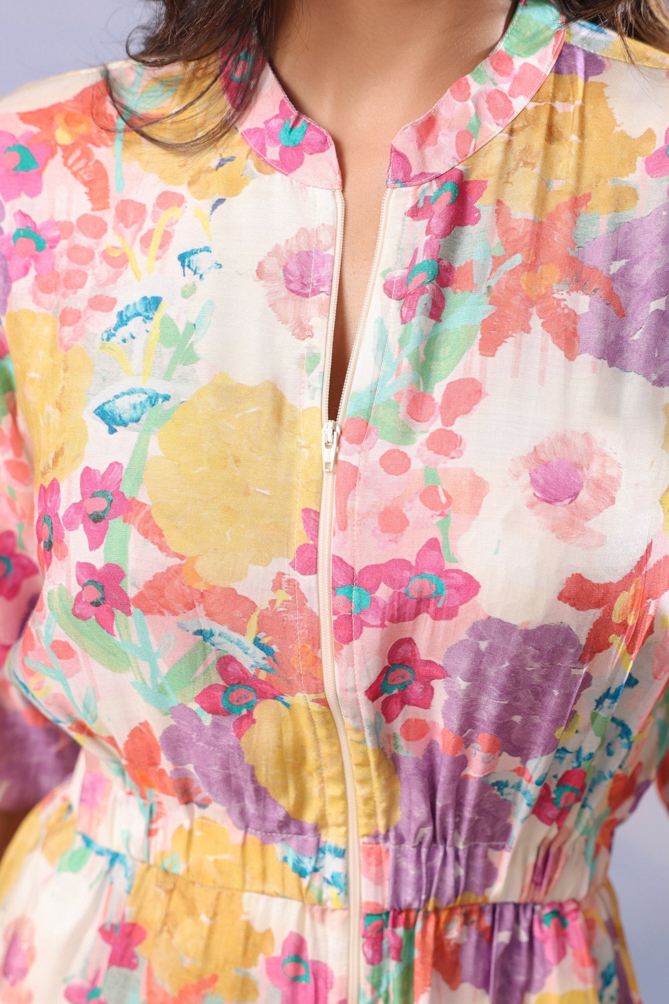 Sunshine Russian Silk  Playsuit