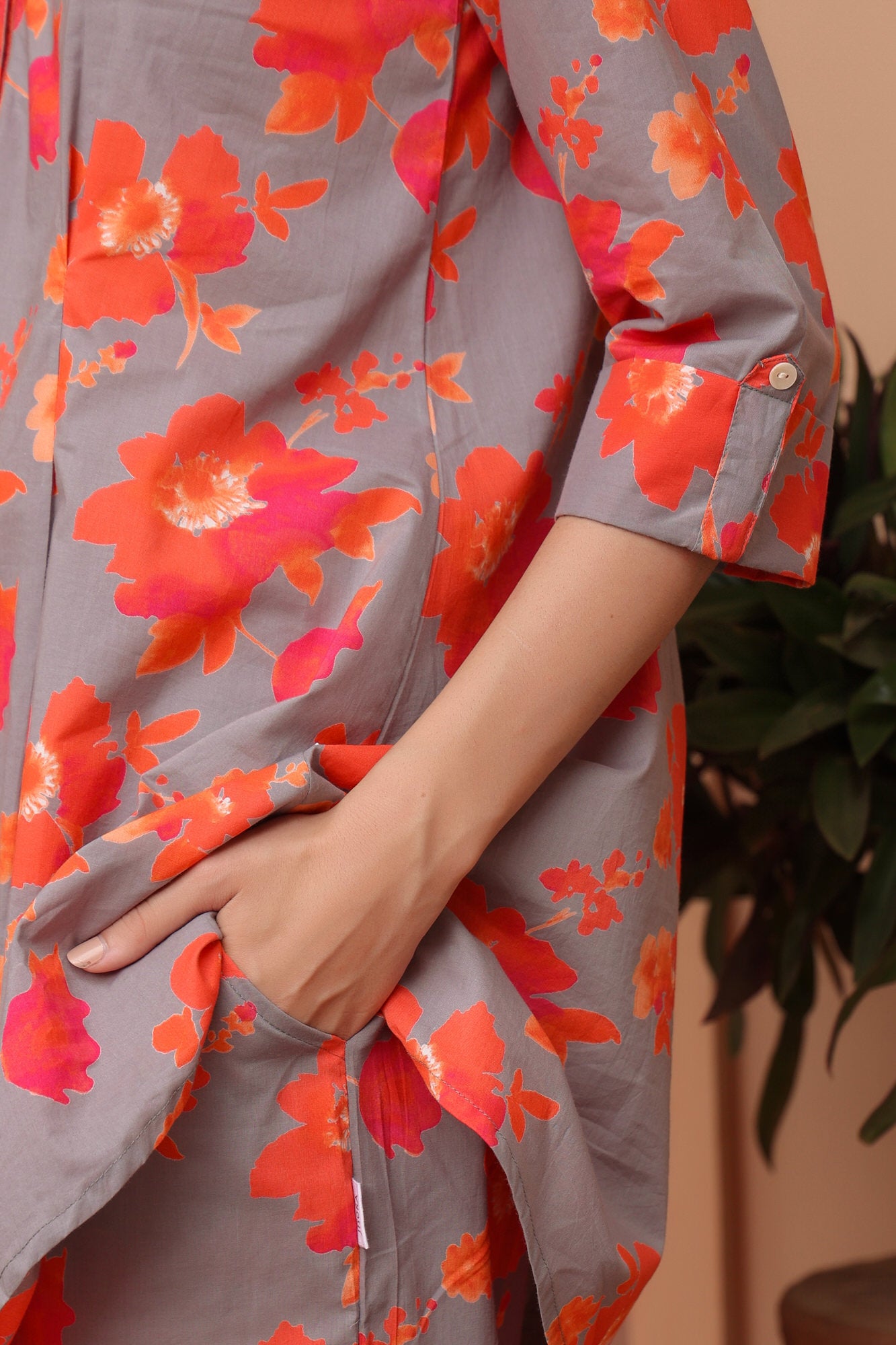 Twigs & Tangerine Floral Cotton Co-ord Set