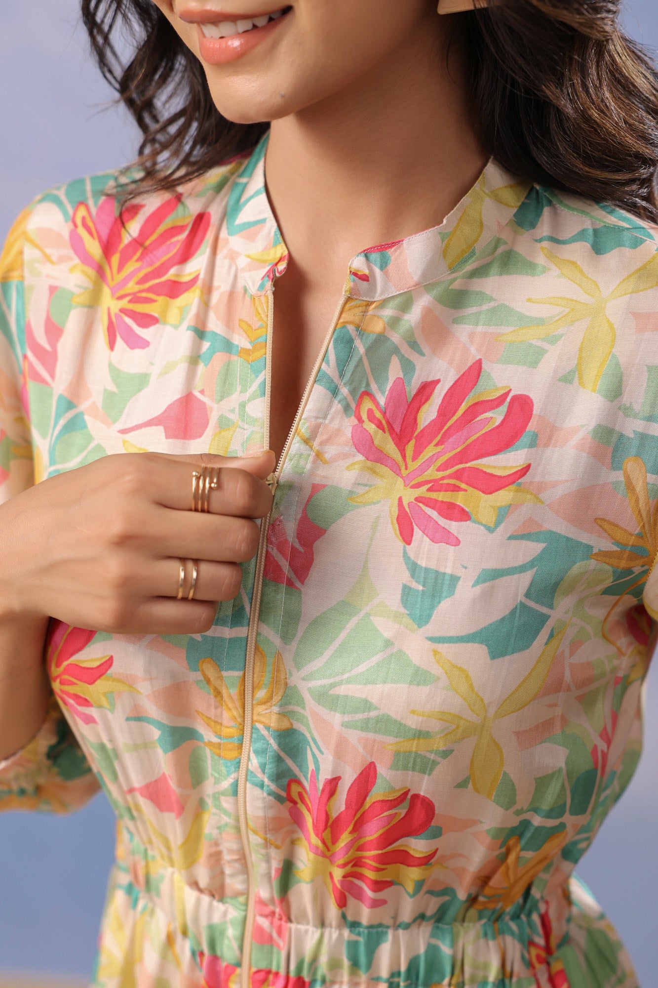 Oasis Russian Silk Playsuit