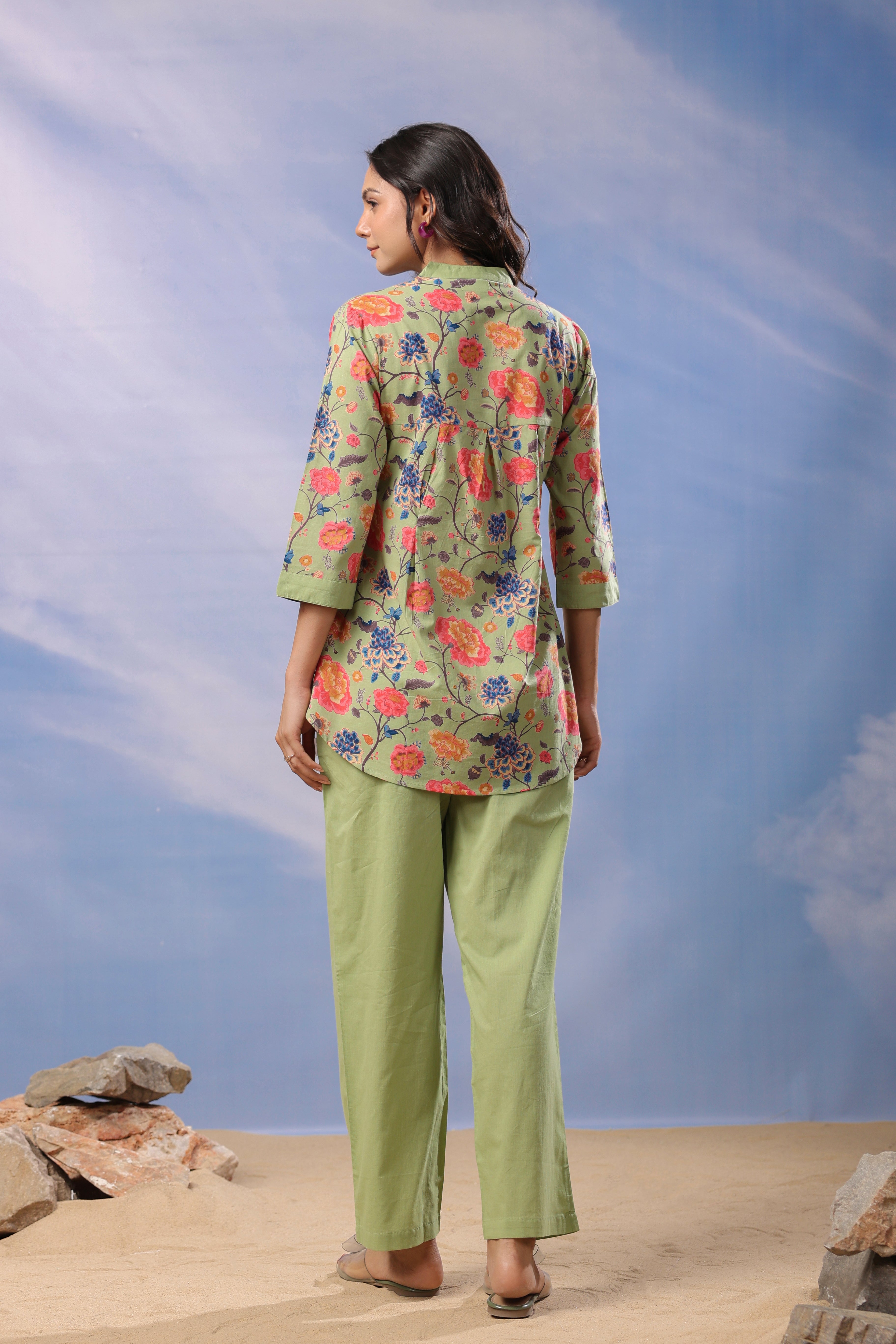 Petal Aura Cotton Co-ord Set