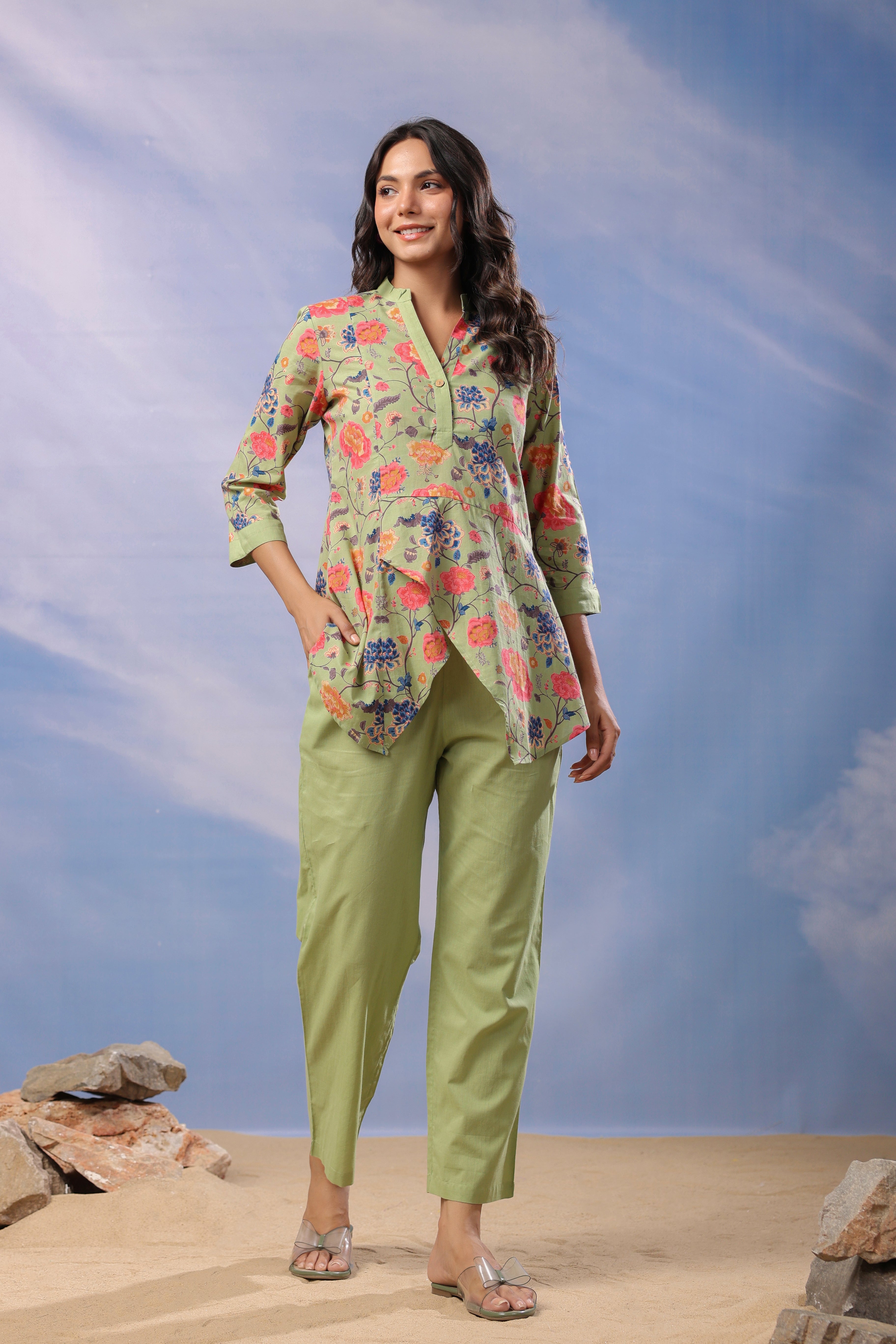 Petal Aura Cotton Co-ord Set