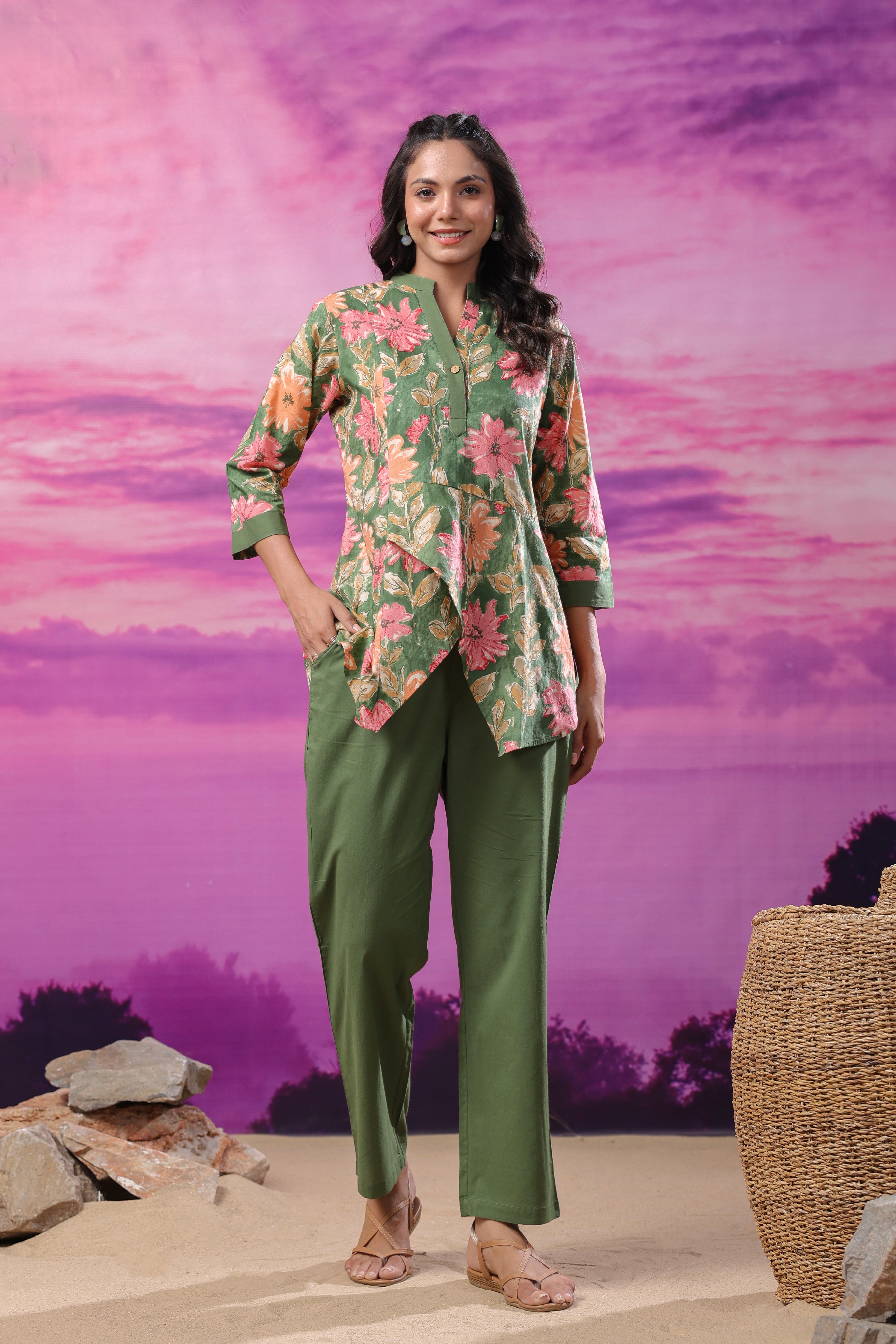 Botanical Balance Cotton Co-ord Set