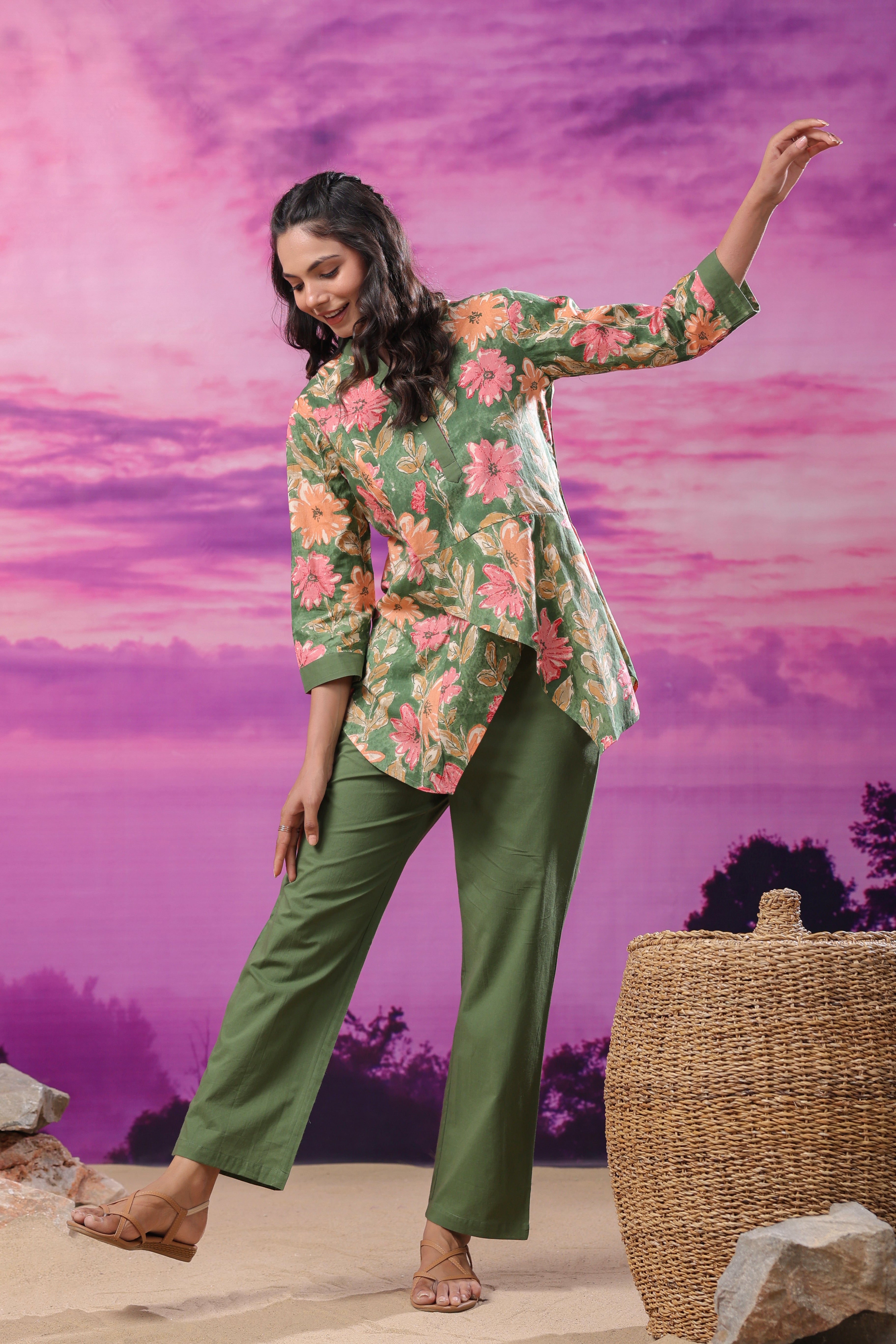 Botanical Balance Cotton Co-ord Set