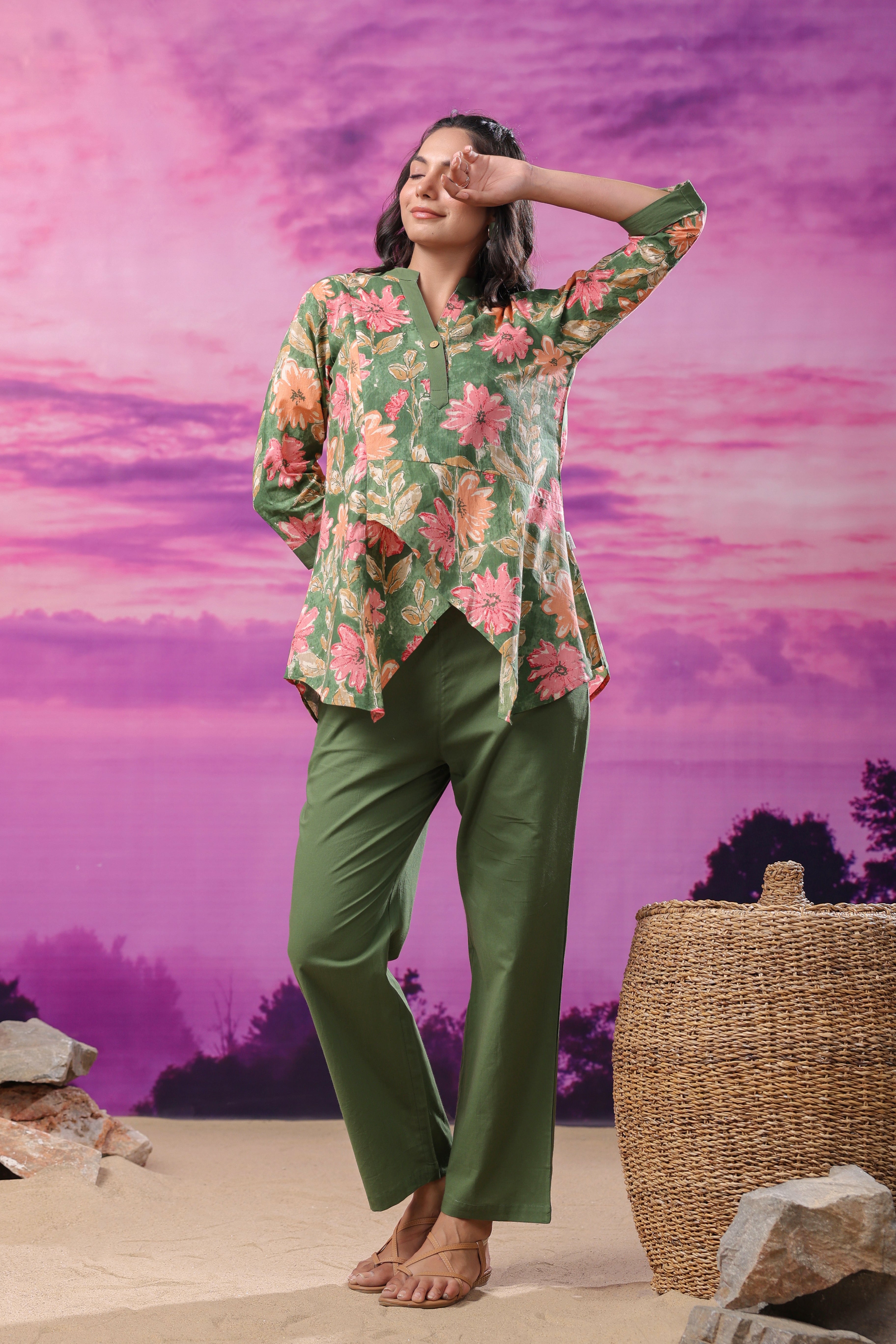 Botanical Balance Cotton Co-ord Set