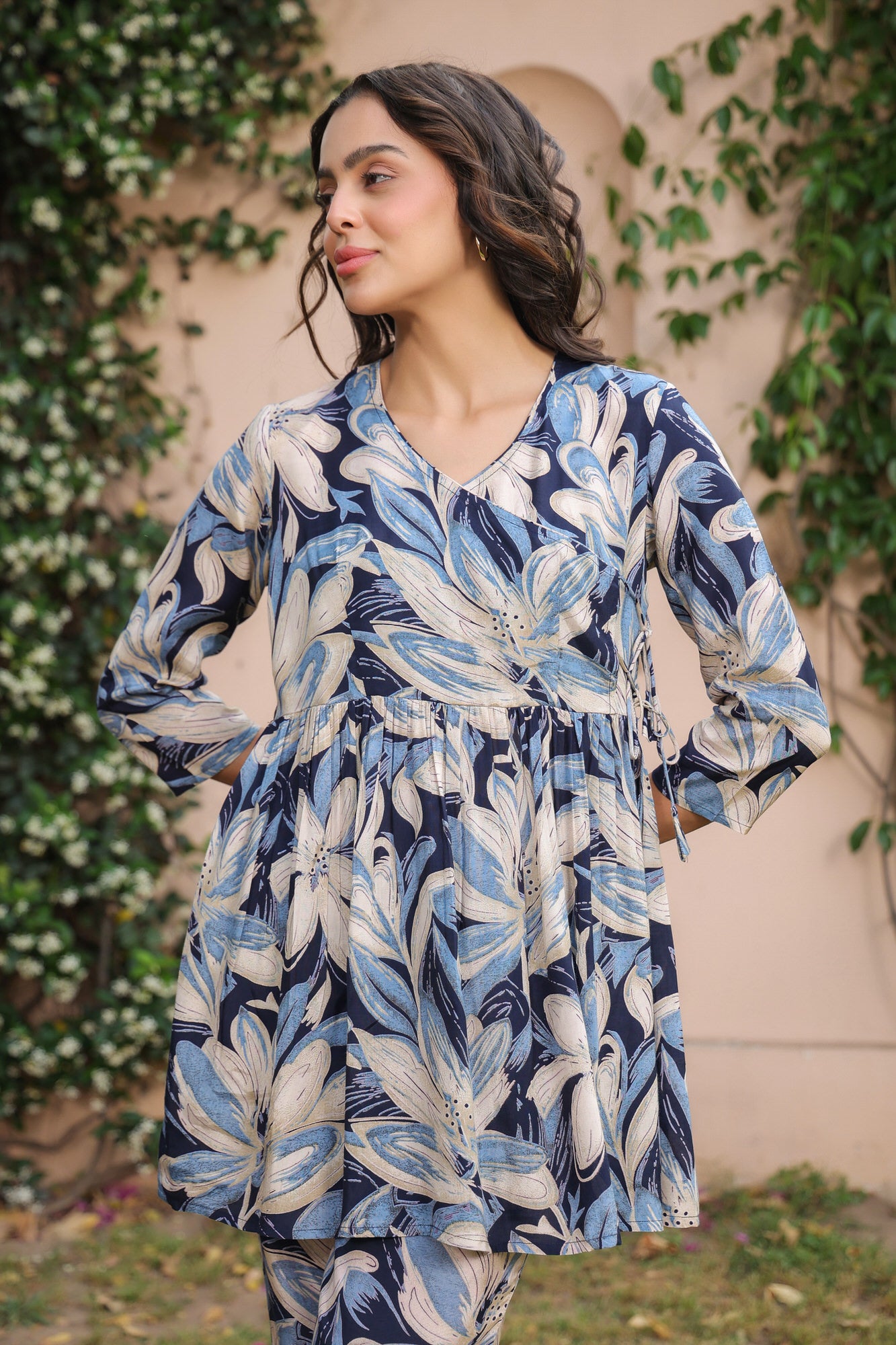 Daisies by the Bay Russian Silk Co-ord Set