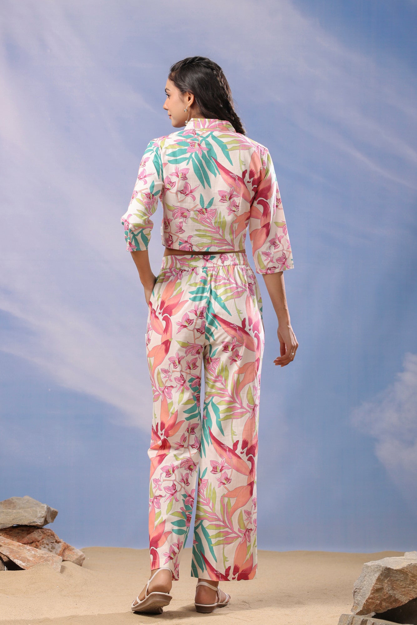Island Escape Cotton Co-ord Set