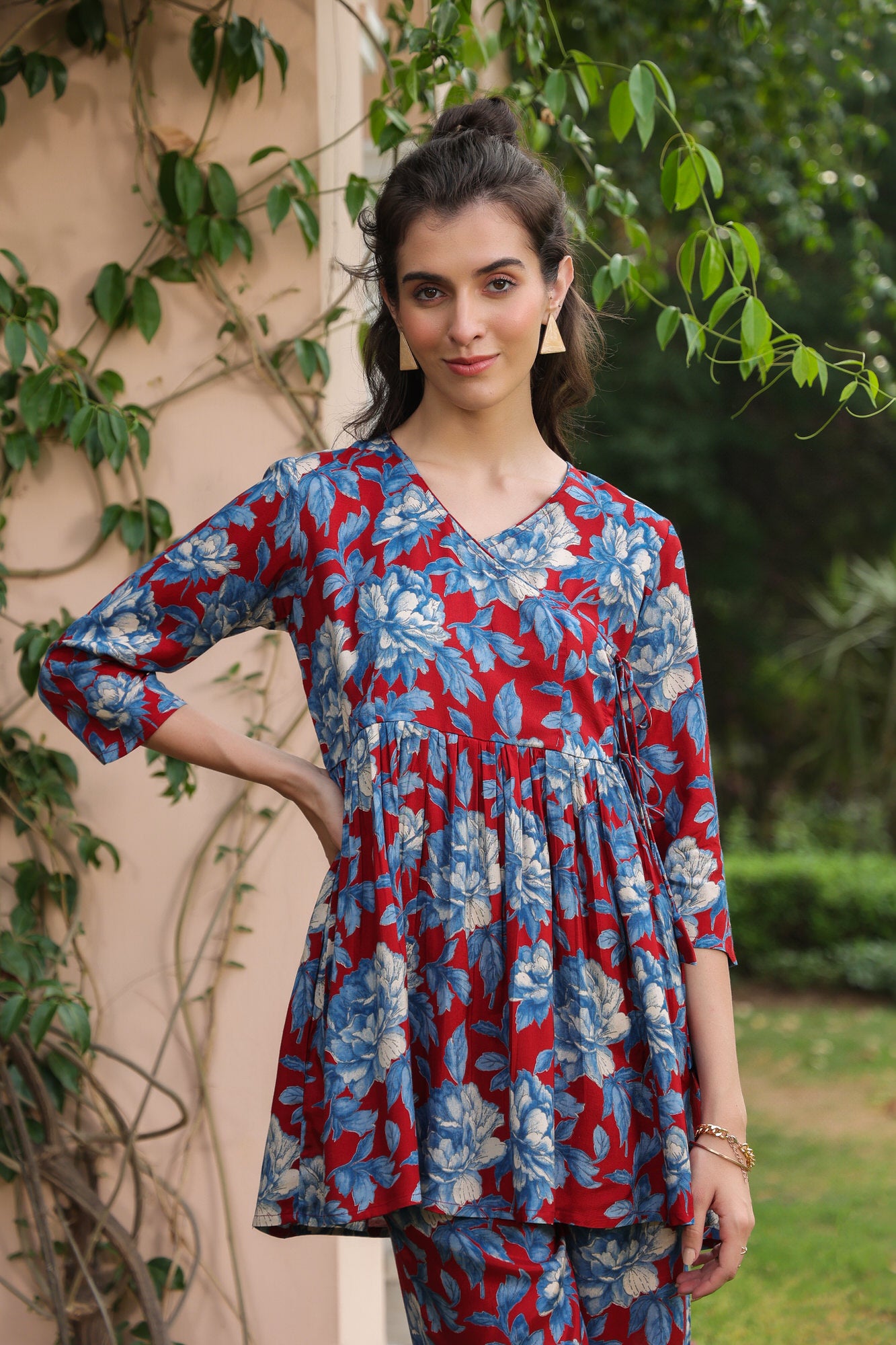 Primaire Papillon Russian Silk Co-ord Set