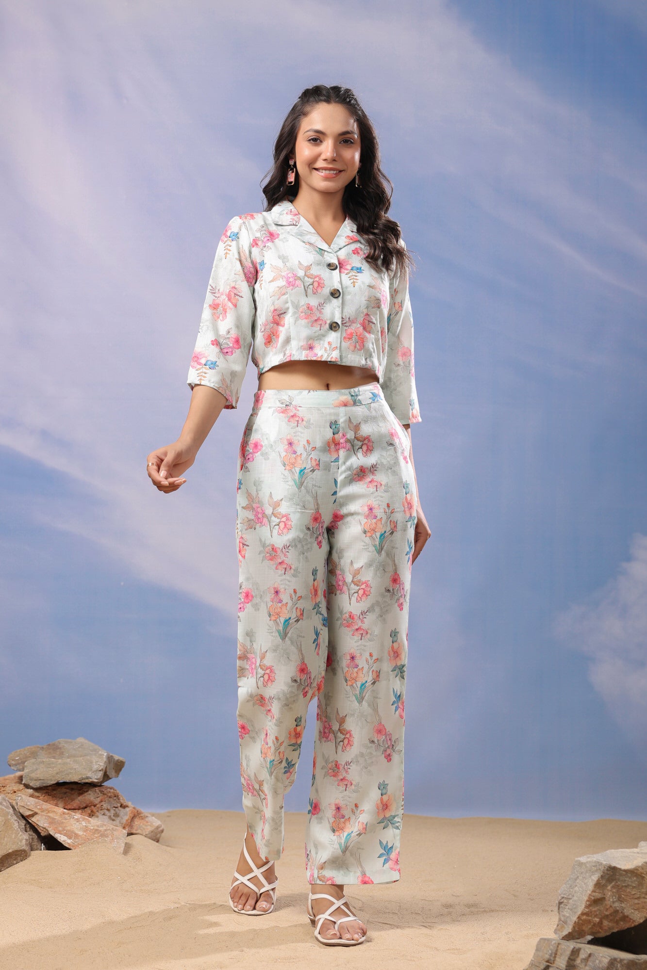 Spring Whisper Cotton Co Ord Set