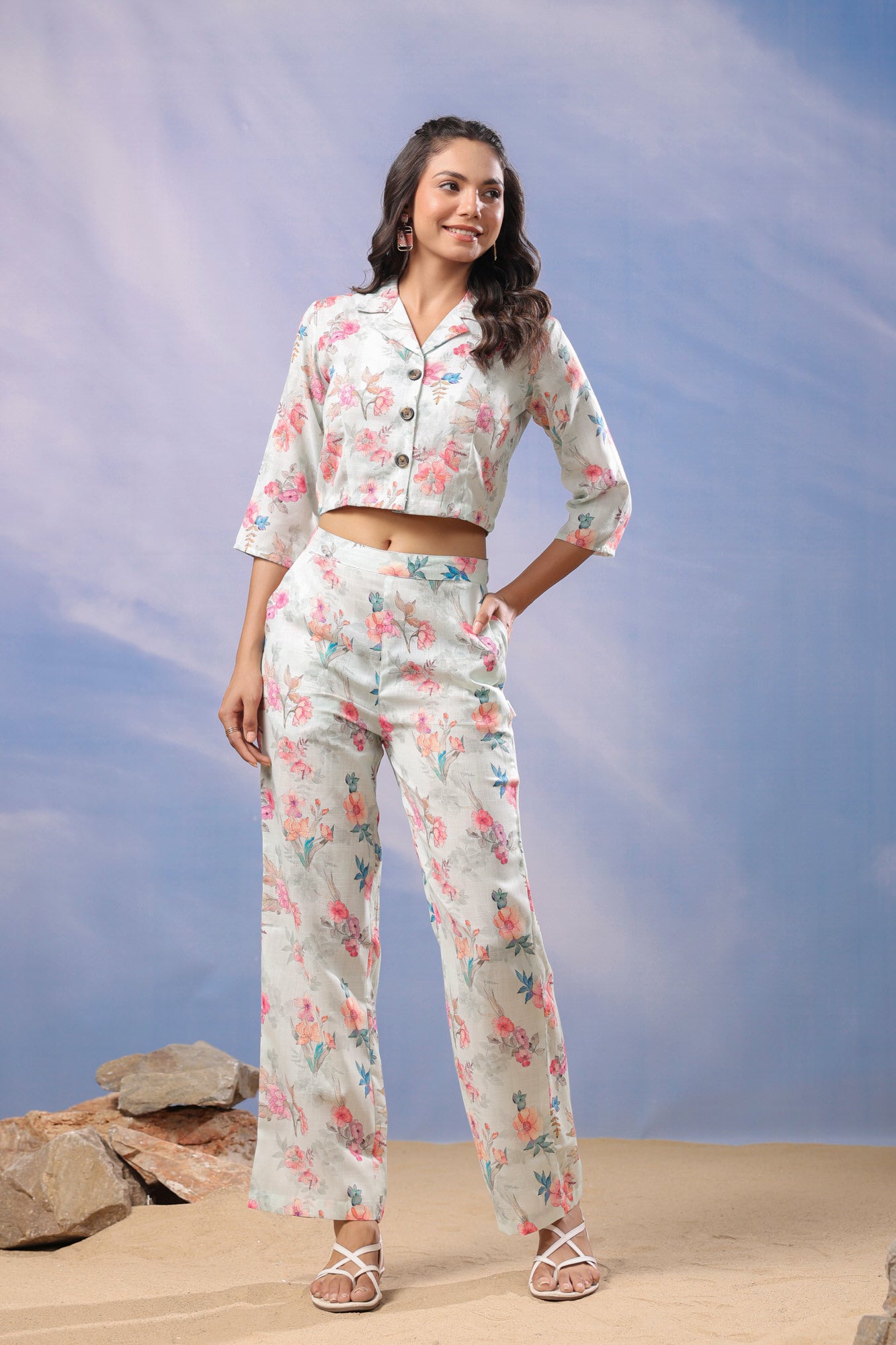 Spring Whisper Cotton Co Ord Set