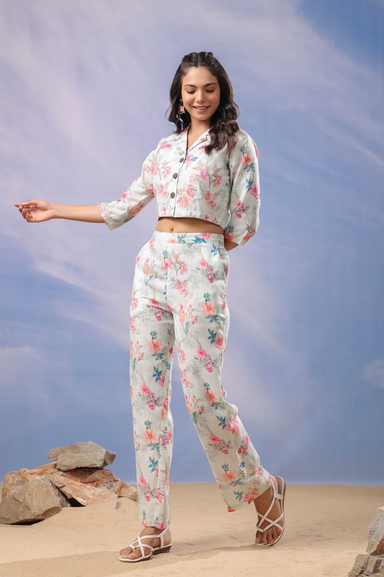 Spring Whisper Cotton Co Ord Set