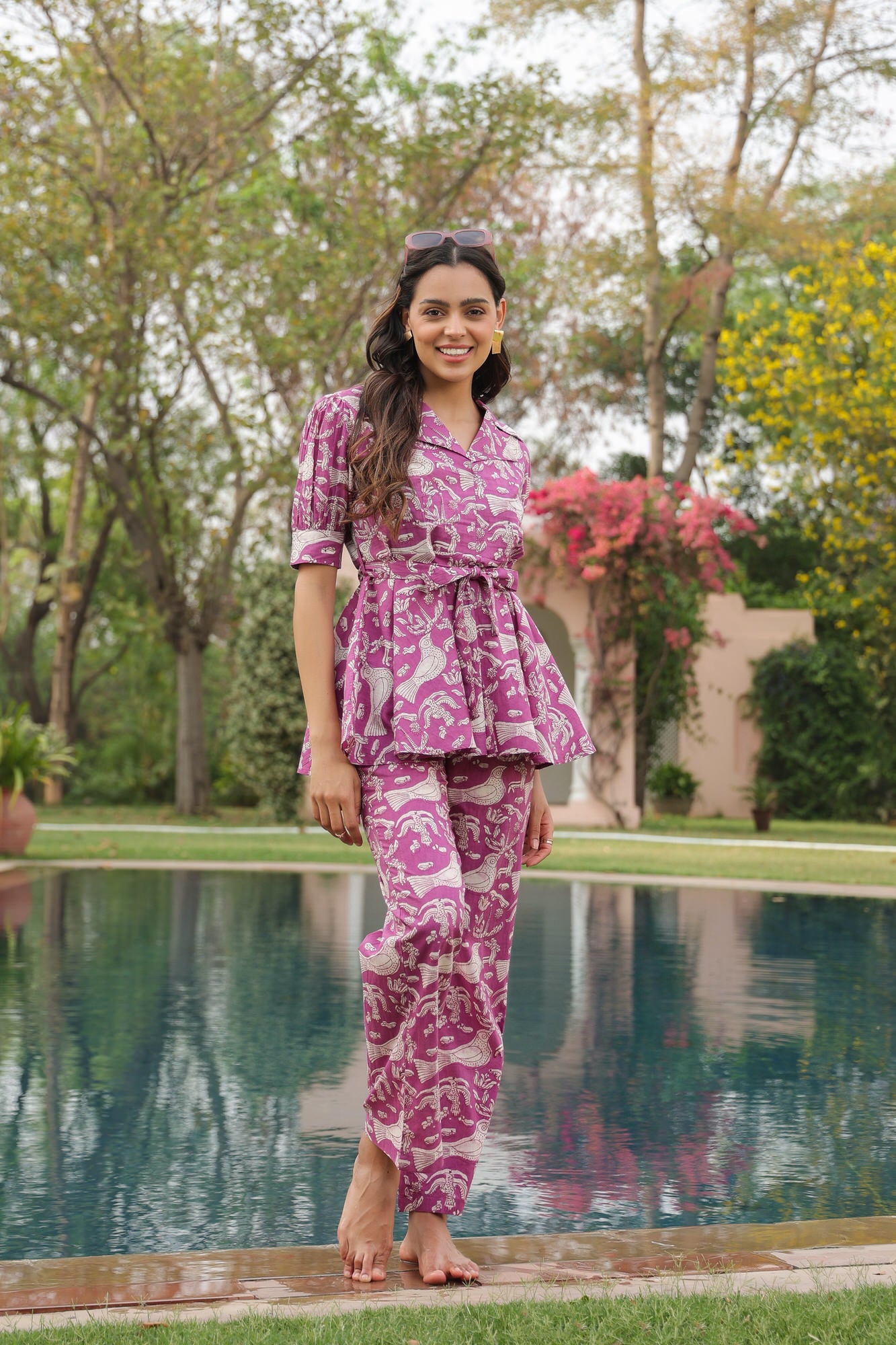 Doves Soiree Cotton Co-ord Set