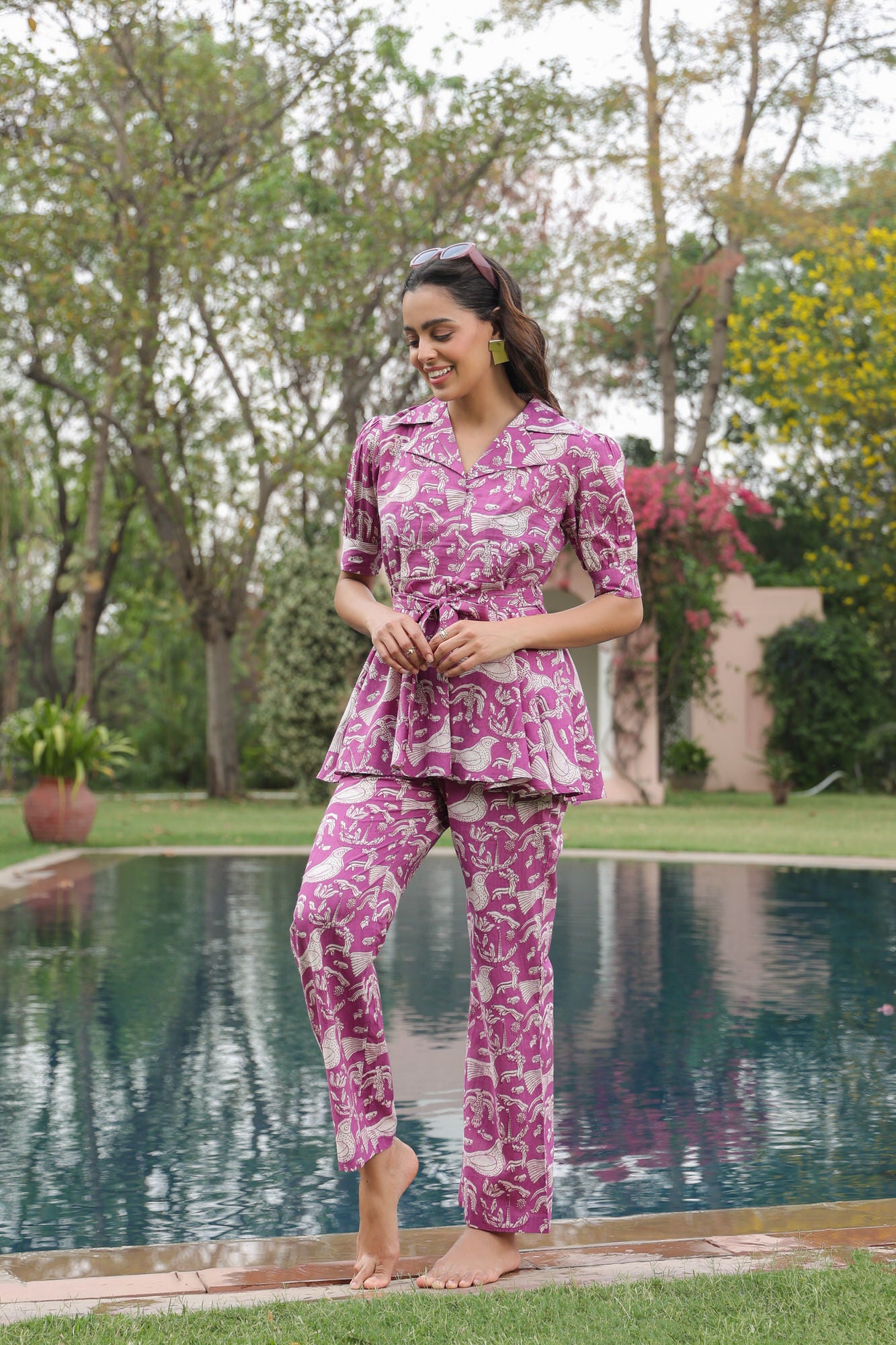 Doves Soiree Cotton Co-ord Set