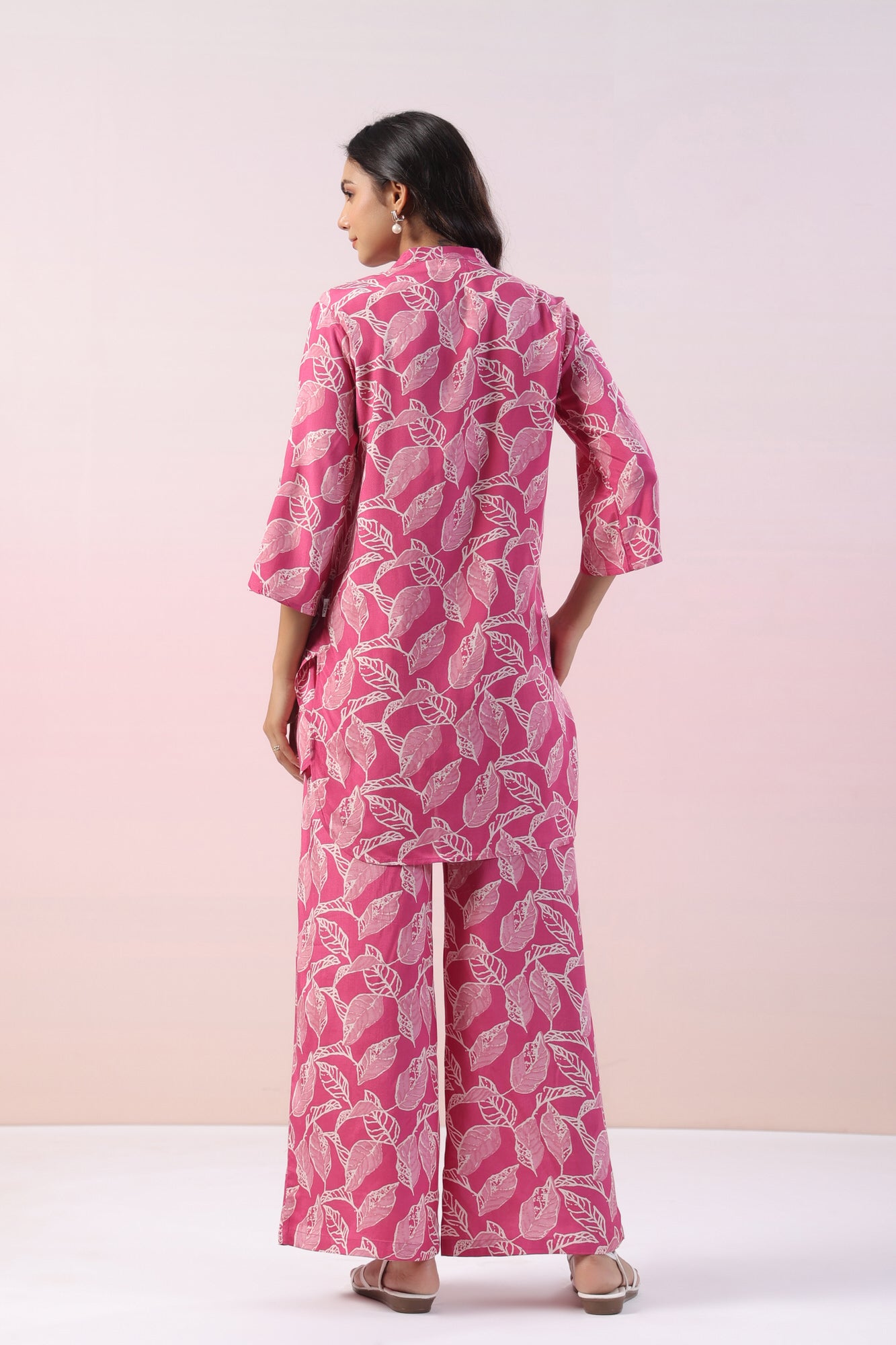 Juniper Leafy Russian Silk Co-ord Set