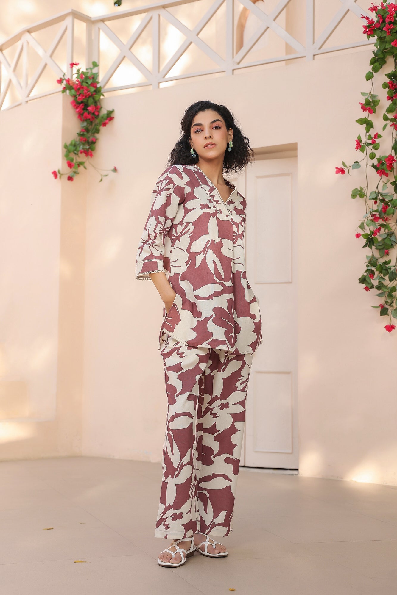 Verve Cotton Flex Co-ord Set