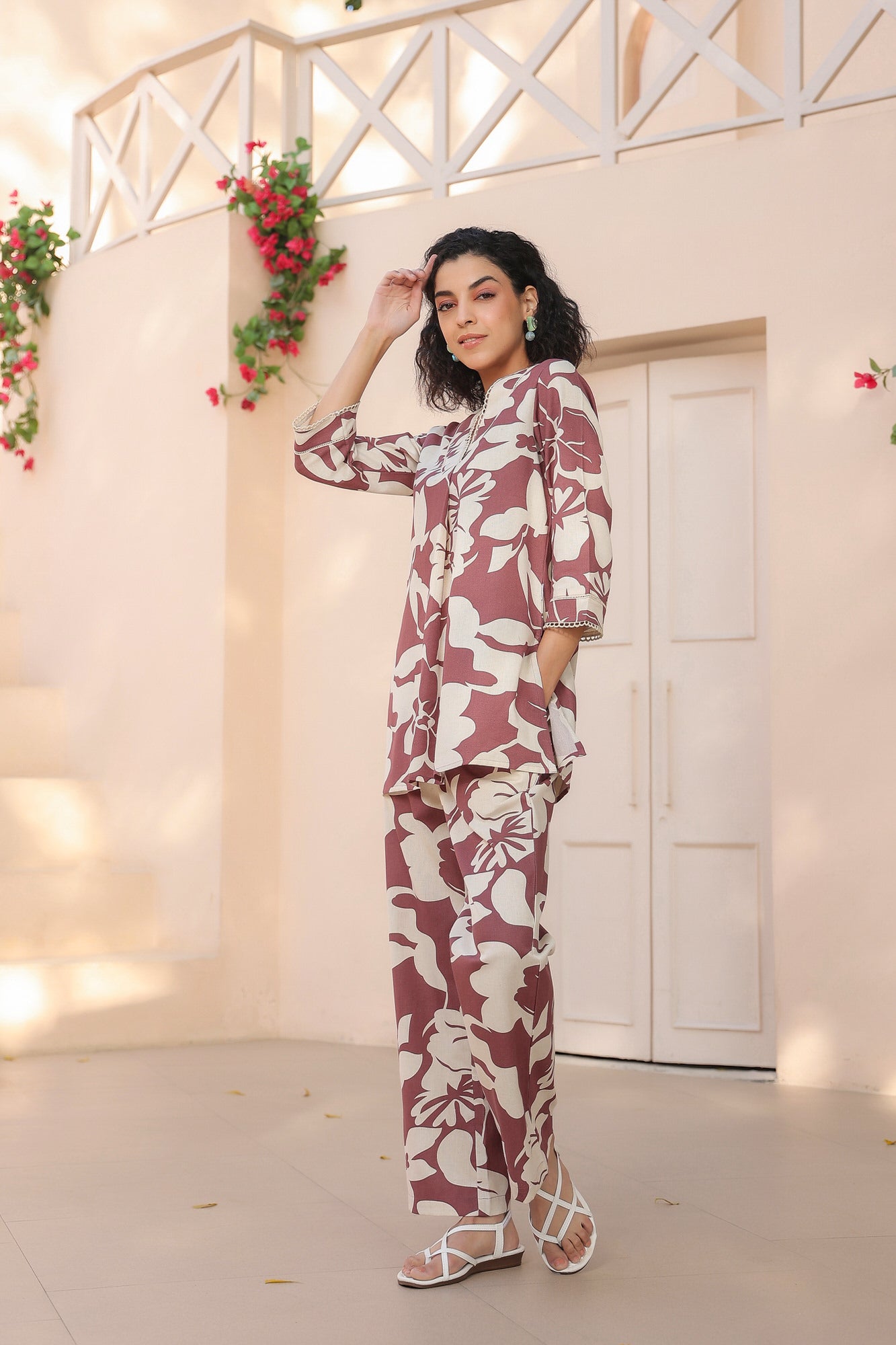 Verve Cotton Flex Co-ord Set