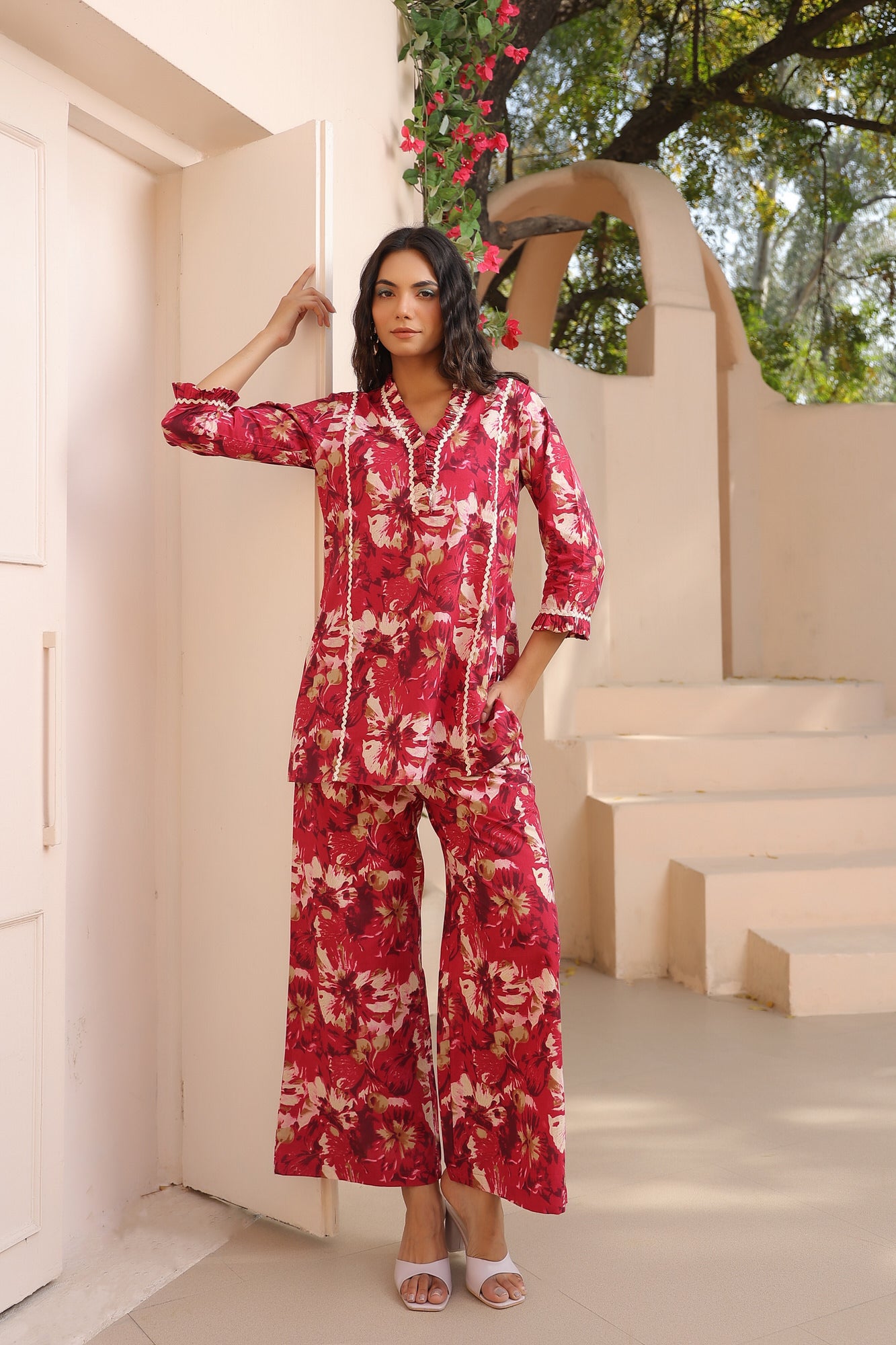 Cinnabar Cotton Co-ord Set