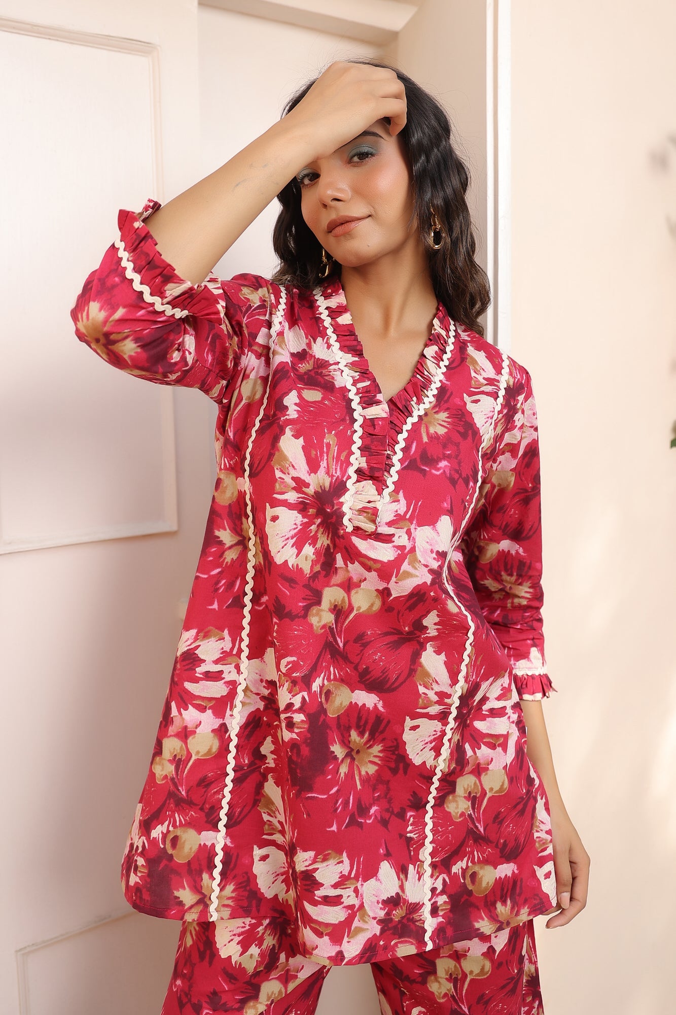 Cinnabar Cotton Co-ord Set