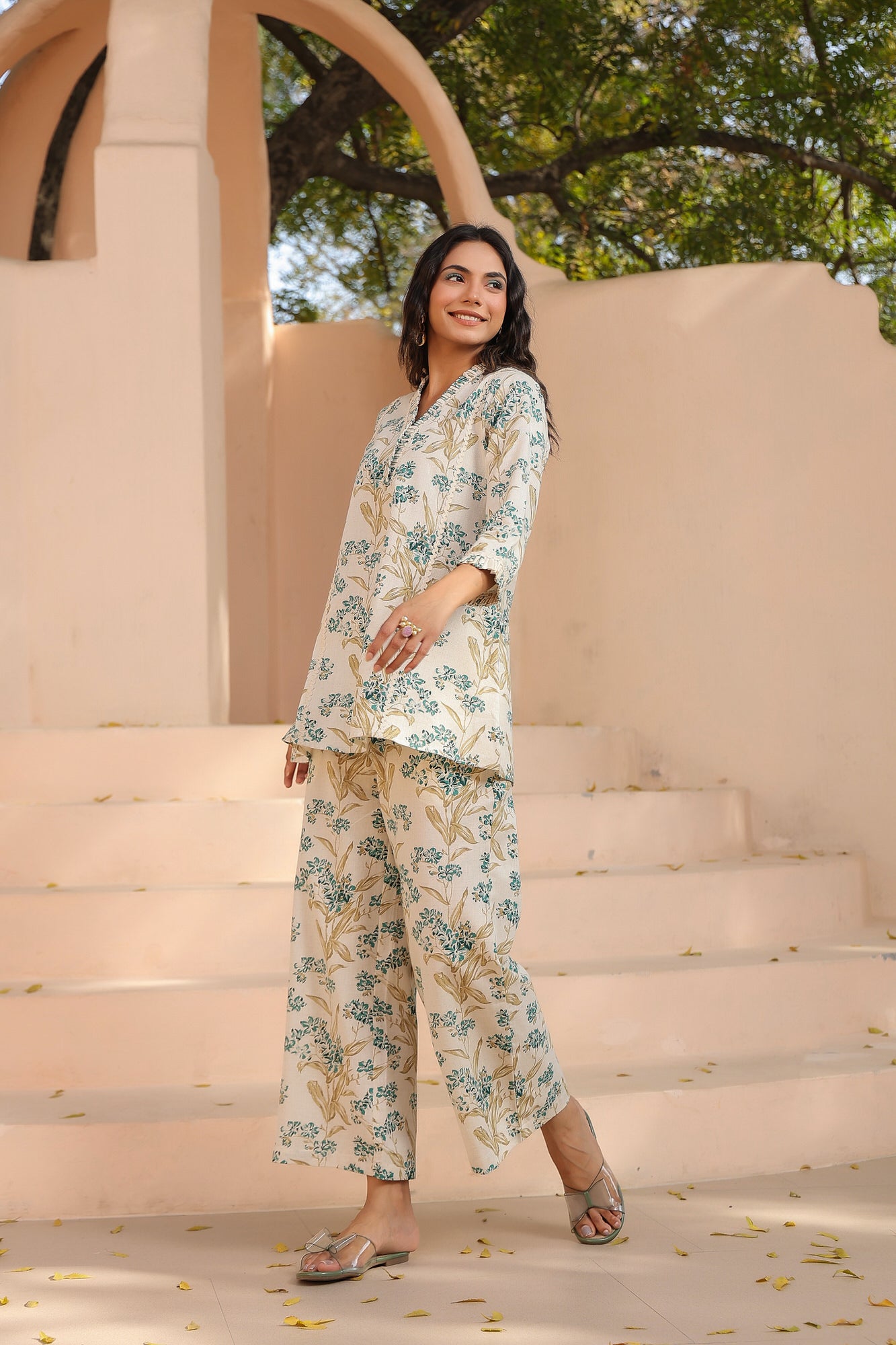 Lunaire Cotton Flex Co-ord Set