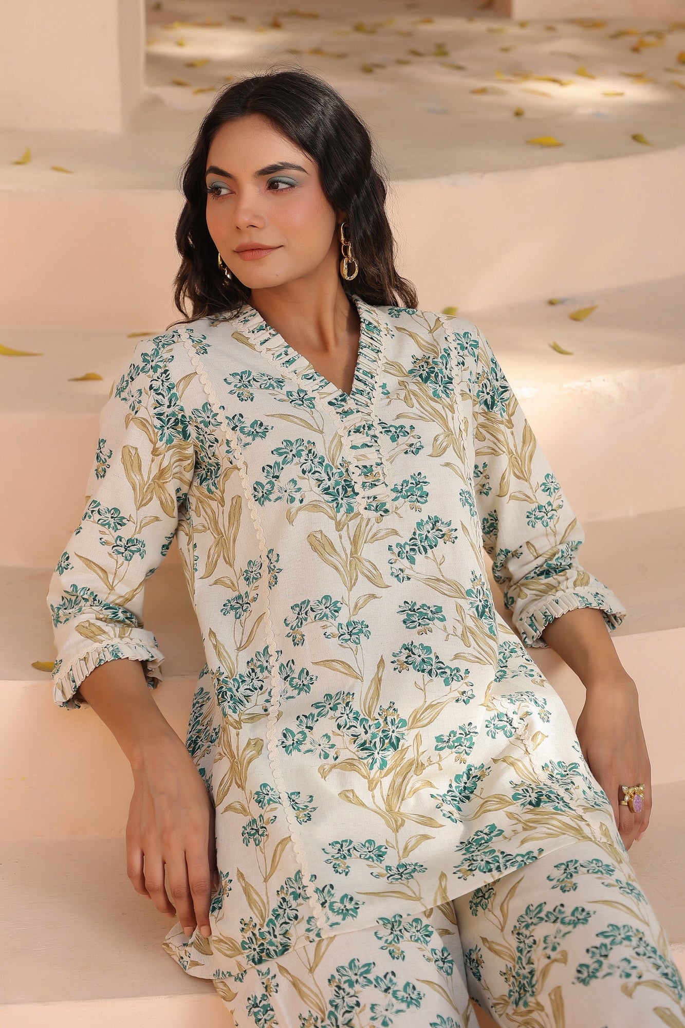 Lunaire Cotton Flex Co-ord Set