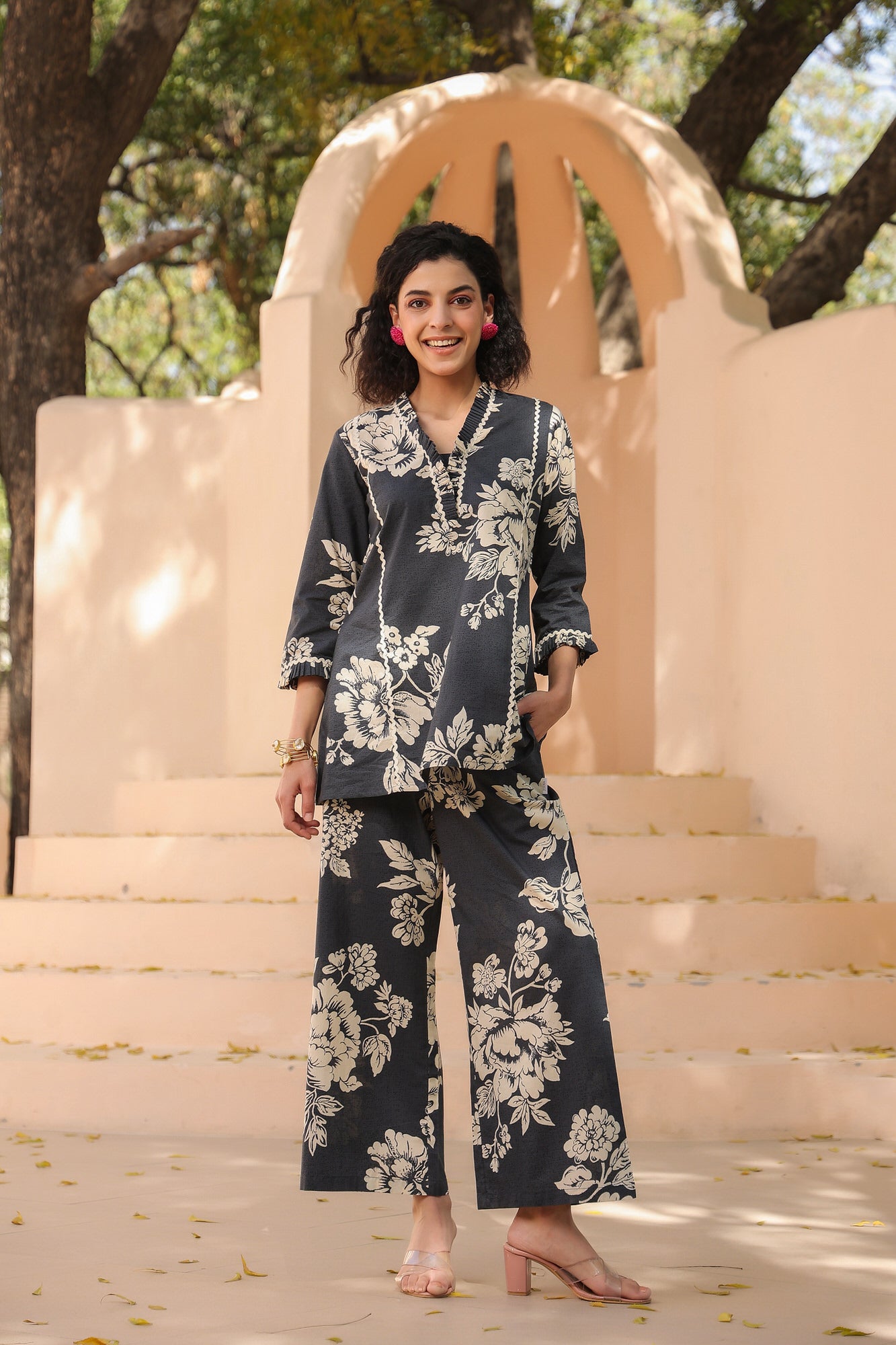 Palm Bae Cotton Co-ord Set