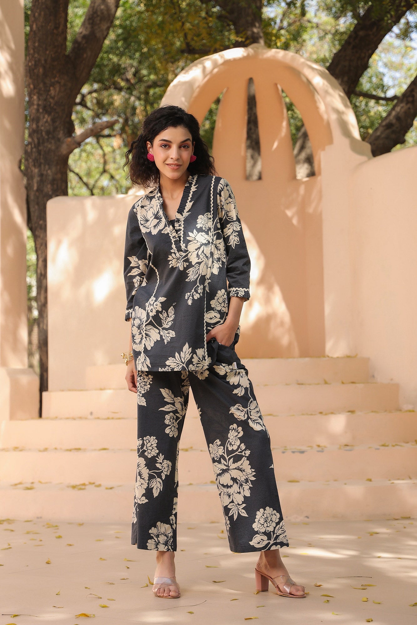 Palm Bae Cotton Co-ord Set