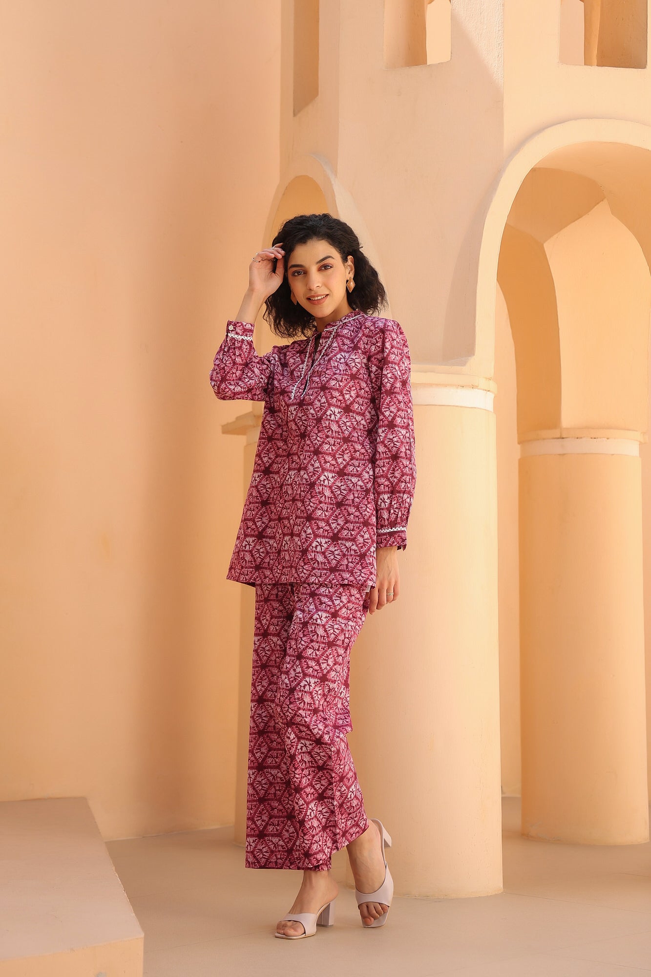 Lumen Cotton Co-ord Set