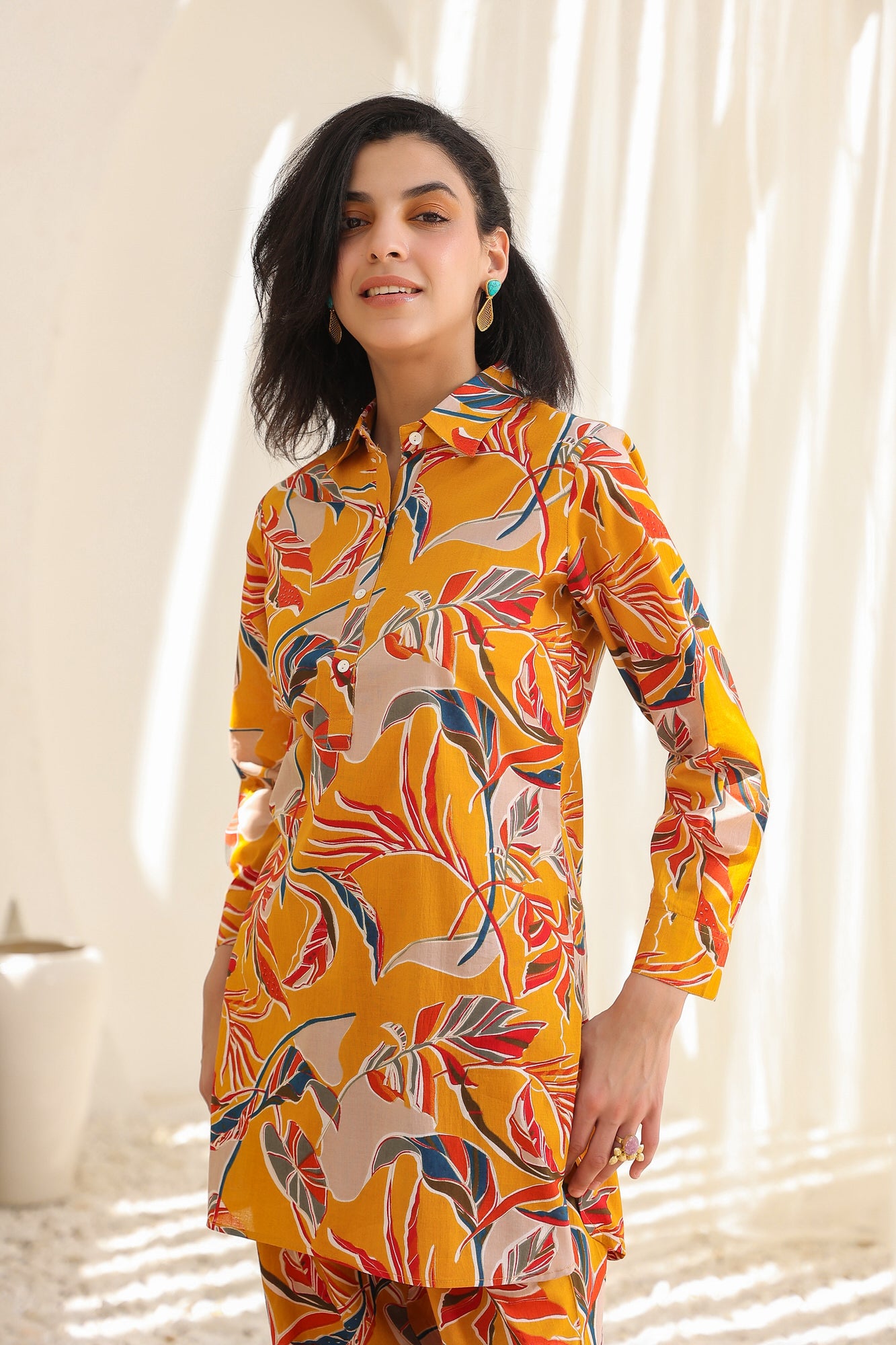 Passion Fruit Cotton Co-ord Set