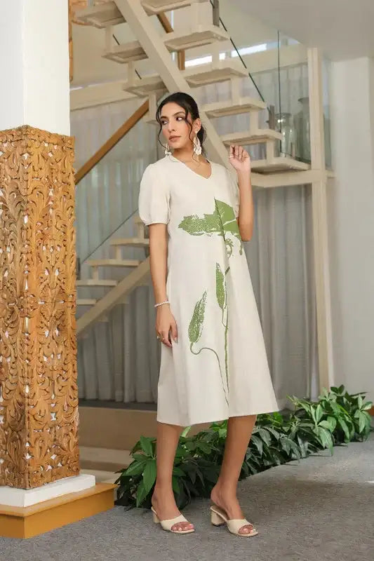 Natures Oasis Cotton Flex Dress