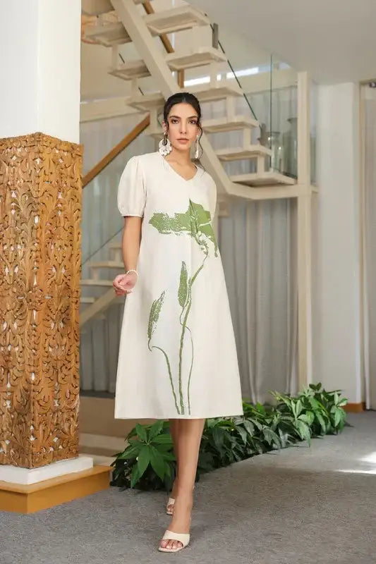 Natures Oasis Cotton Flex Dress Natures Oasis Cotton Flex Dress