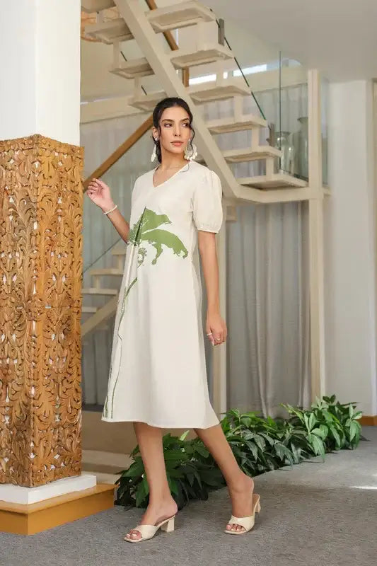 Natures Oasis Cotton Flex Dress