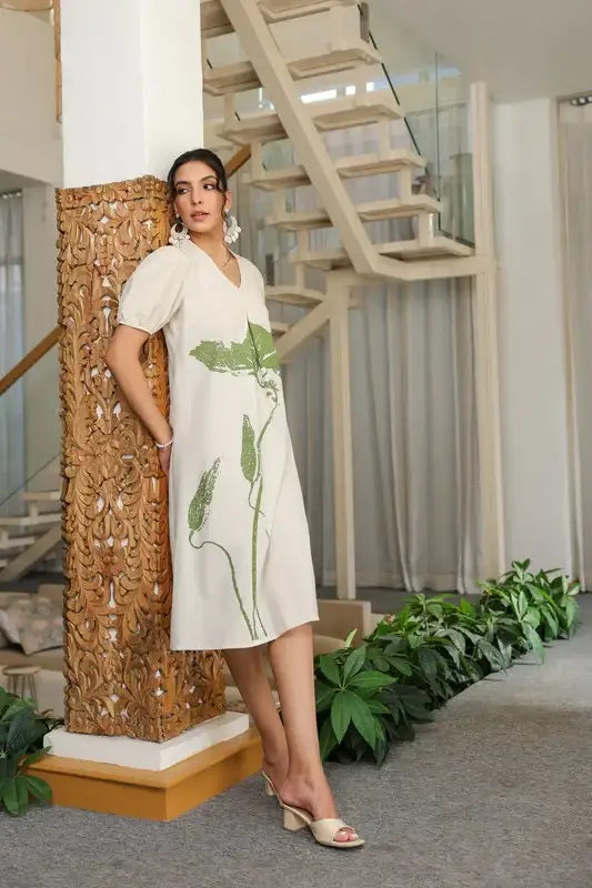 Natures Oasis Cotton Flex Dress