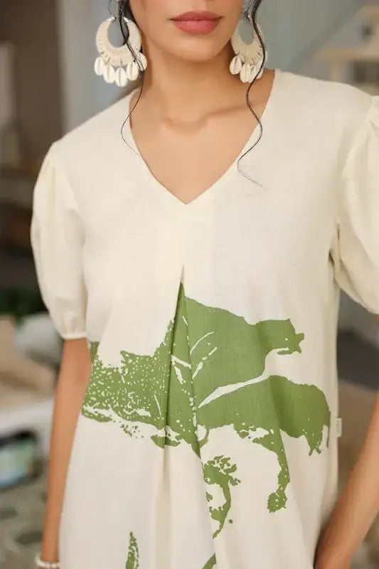 Natures Oasis Cotton Flex Dress