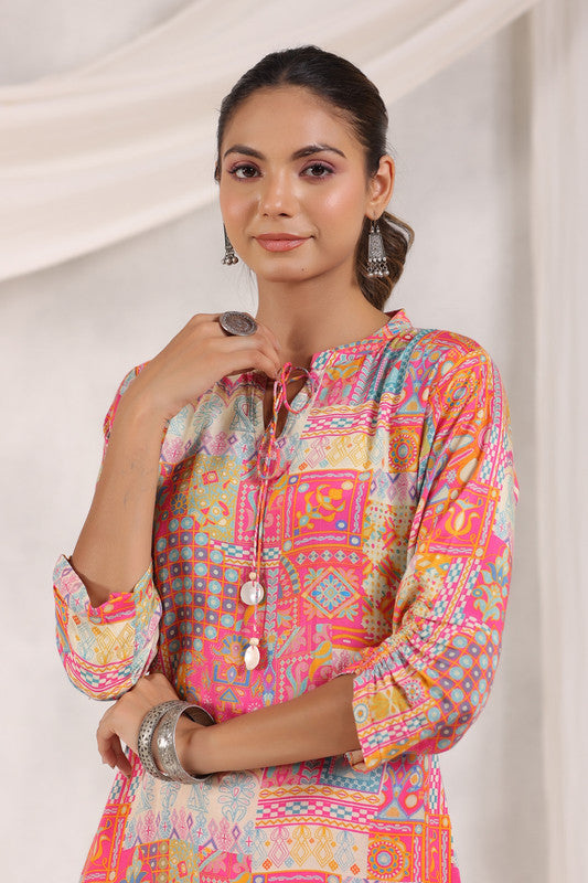 Jaipur Mosaic Rani Co-ord Set