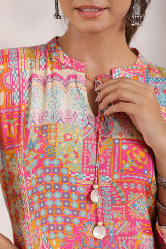Jaipur Mosaic Rani Co-ord Set