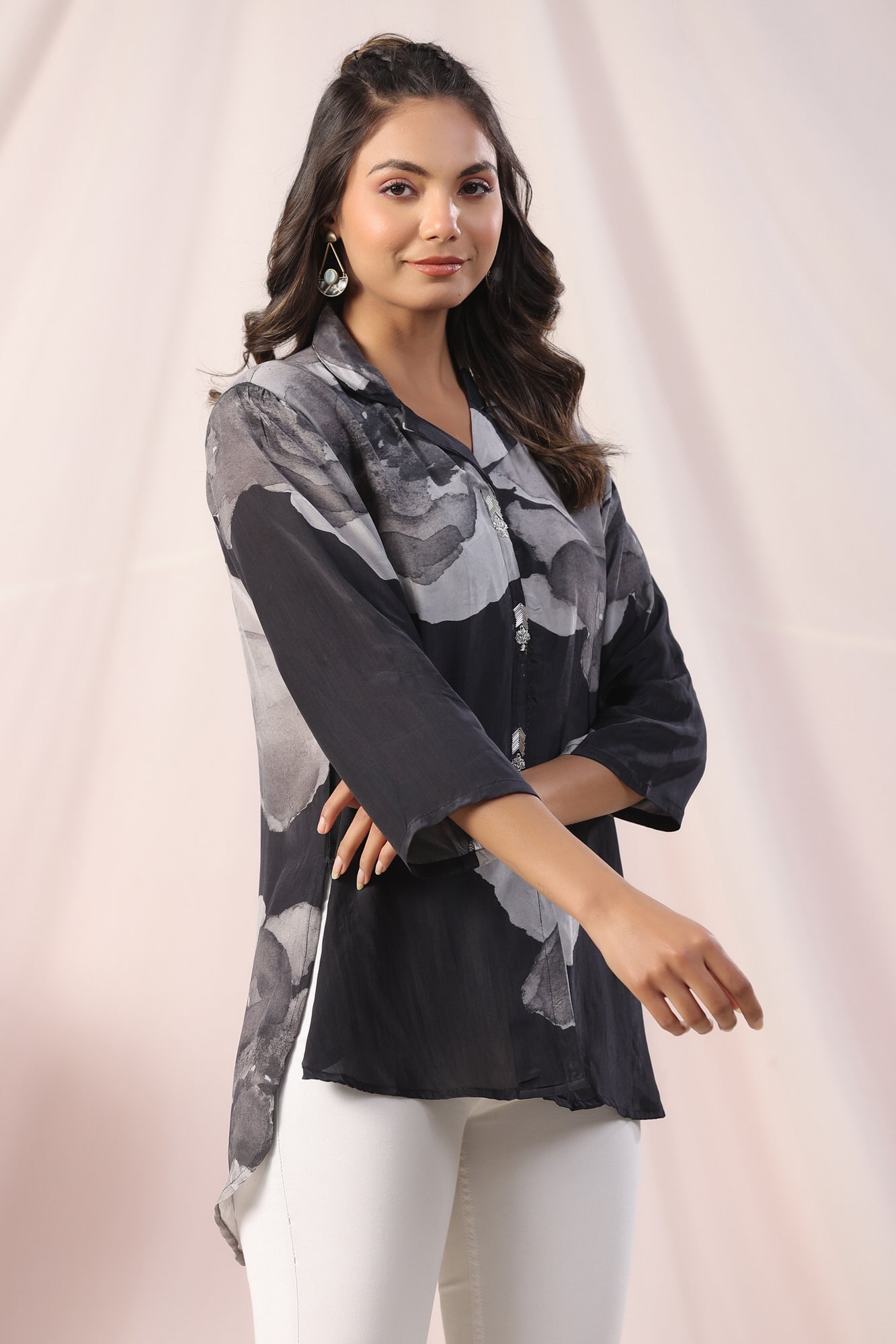 Silken Shades Russian Silk Top