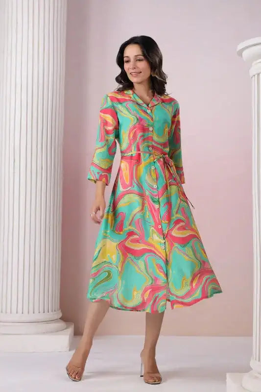 Kiev Silk Dress main image 0