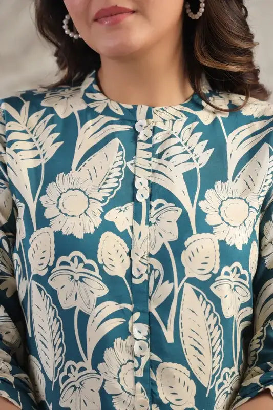 Botanic Charm Russian Silk Top