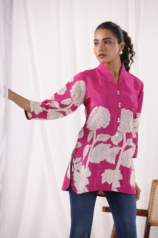 Silken Rose Russian Silk Top