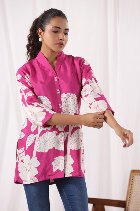 Silken Rose Russian Silk Top