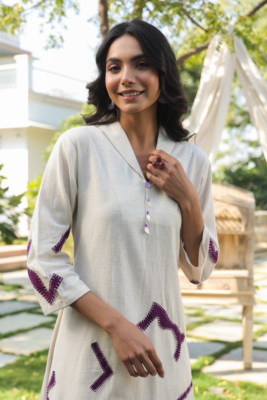 Botnical Outline Cotton Flex Co-ord Set