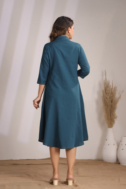 Rama Horse Embroidery Dress