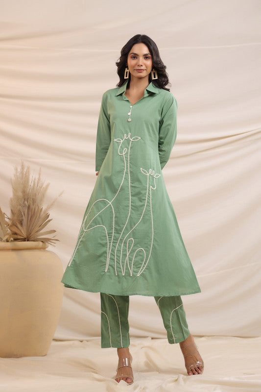 Pista Line Pattern Co-ord Set