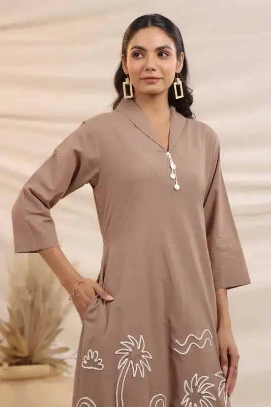 Earthen Escape Breeze Cotton Co-ord Set